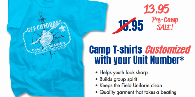 camp sequassen t-shirt sale 2
