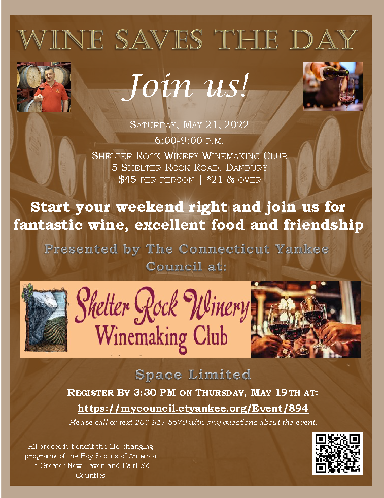 2022 Wine Saves the Day Flyer
