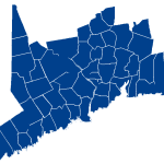Fairfield and New Haven Counties, indicating the areas that Togo West covers.